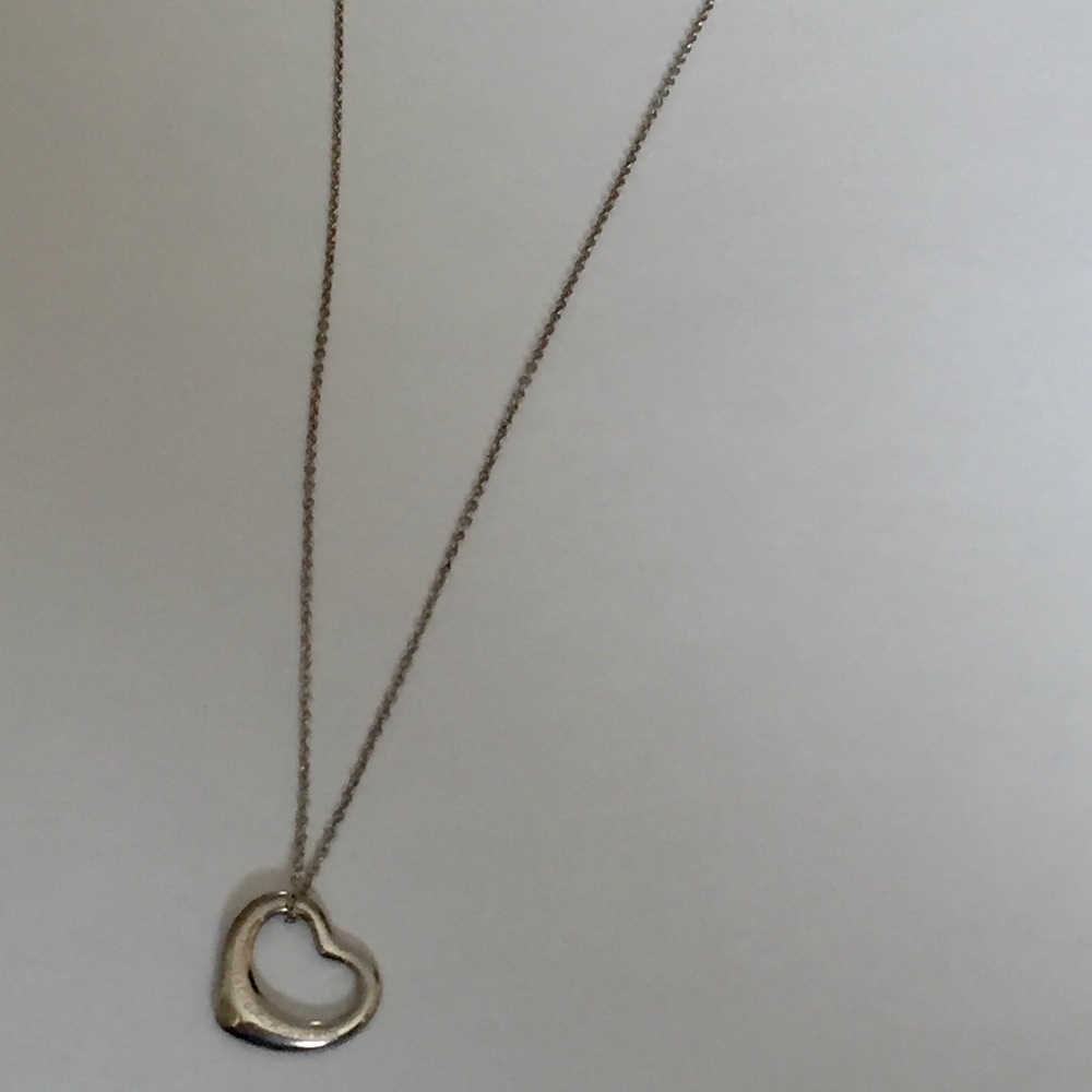 Tiffany & Co. Elsa Peretti Open Heart Necklace